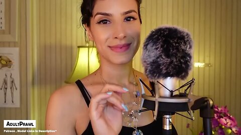 ASMR Close Mic Energy Work - Background TV