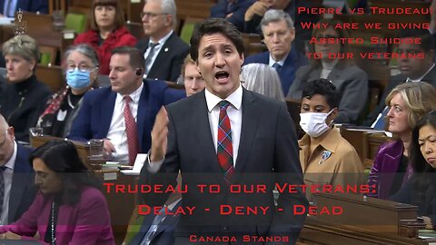 Canadian Veterans Keep Being Offered Assisted Death | Pierre Poilievre vs Justin Trudeau