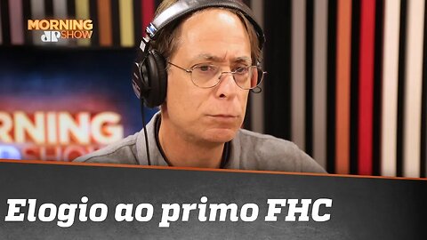 Pedro Cardoso elogia o primo FHC e critica o PSDB