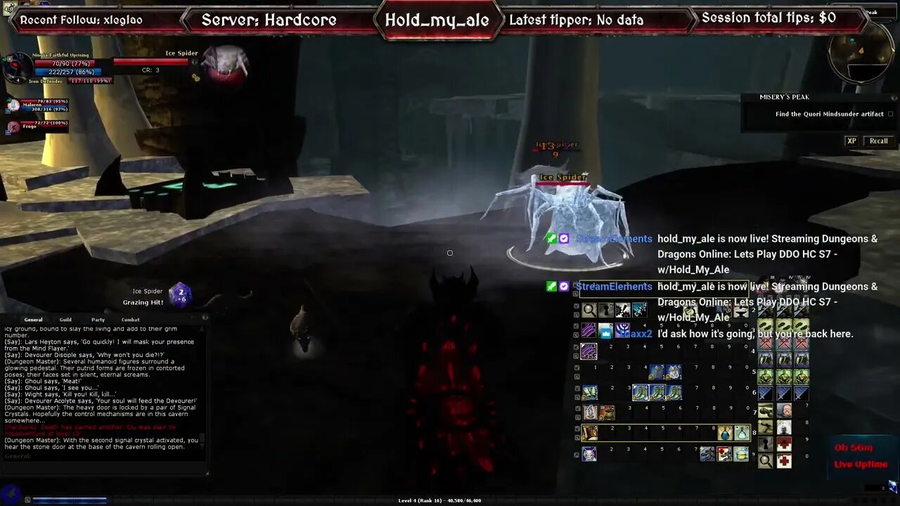 Lets Play DDO Hardcore Season 7 wHold My Ale 12 28 22 9of16