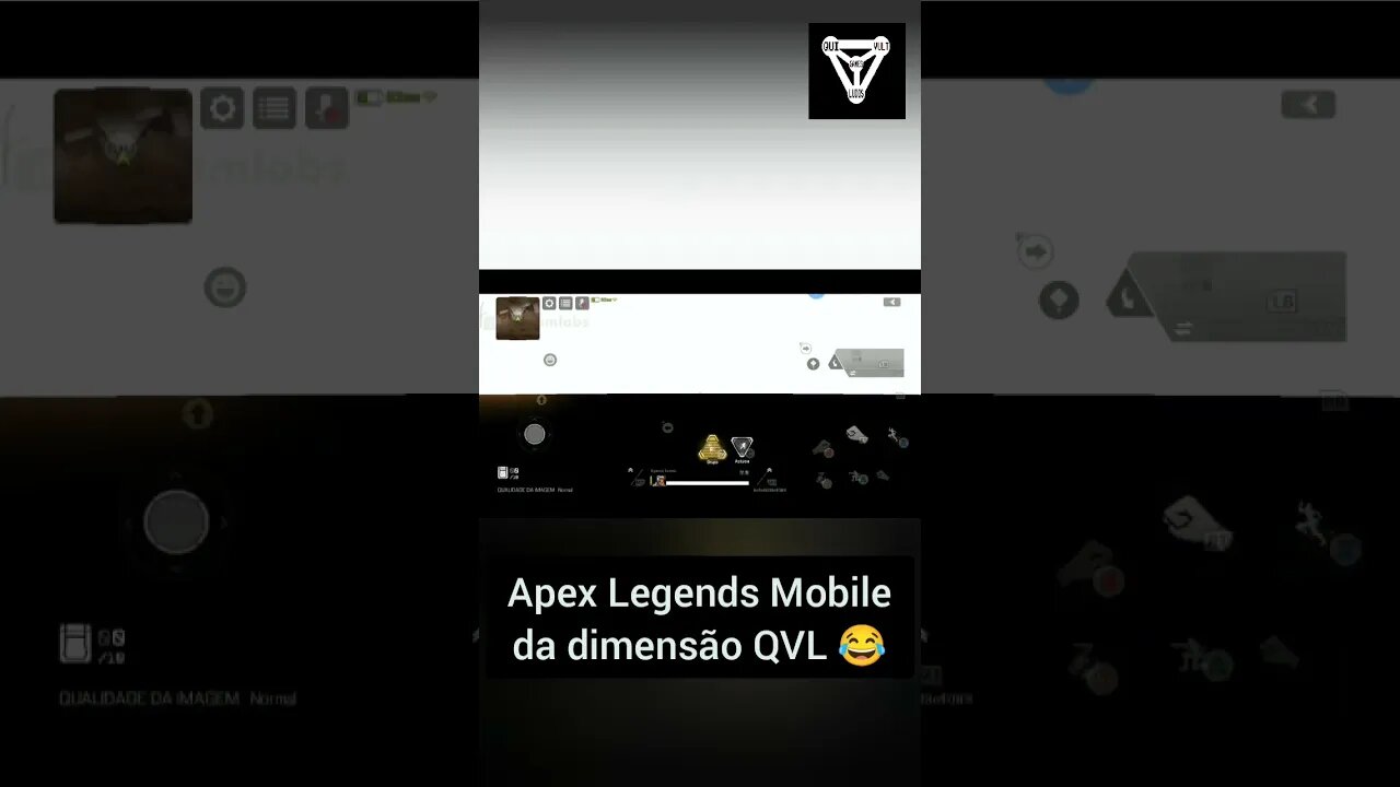 Apex Legends Mobile da dimensão QVL. #apexlegends #apexlegendsmobile #apexlegendsclips