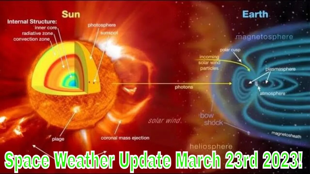 Space Weather Update Live With World News Report Today March 23rd 2023!