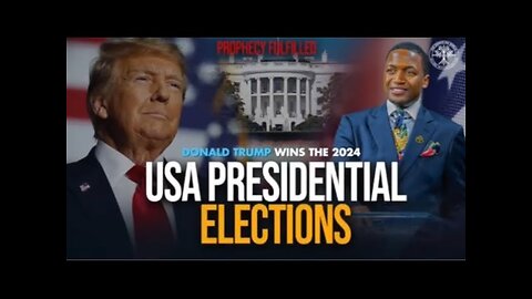 WATCH‼️ DONALD TRUMP 2024 WIN 🇺🇸 prophesied by Prophet UEBERT ANGEL before it happened