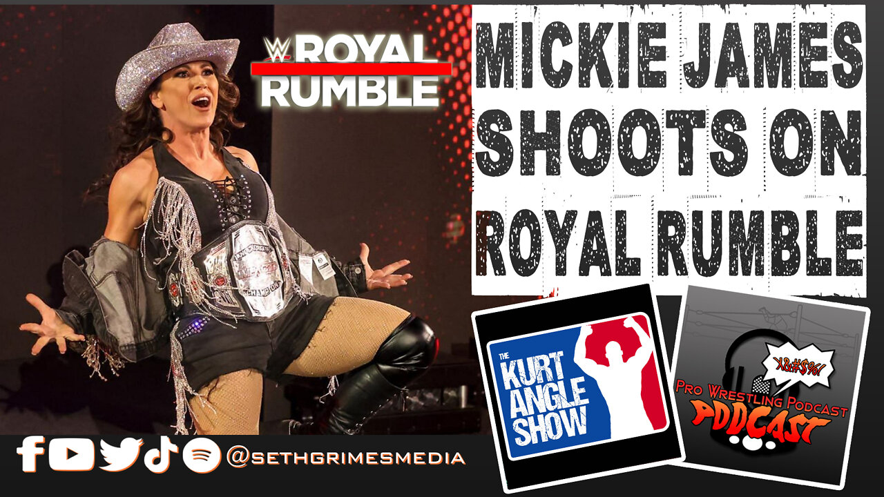 Mickie James on Royal Rumble | Clip from the Pro Wrestling Podcast Podcast | The Kurt Angle Show