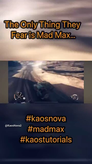 The Only Thing They Fear is Mad Max