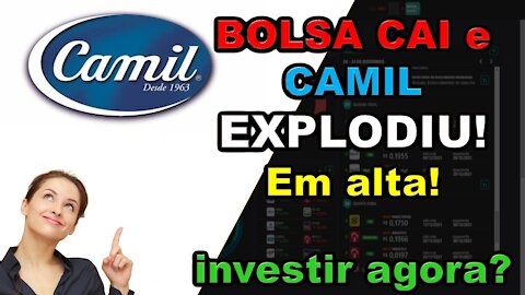 bolsa b3 cai e ações na camil explode em altas! , investir agora?