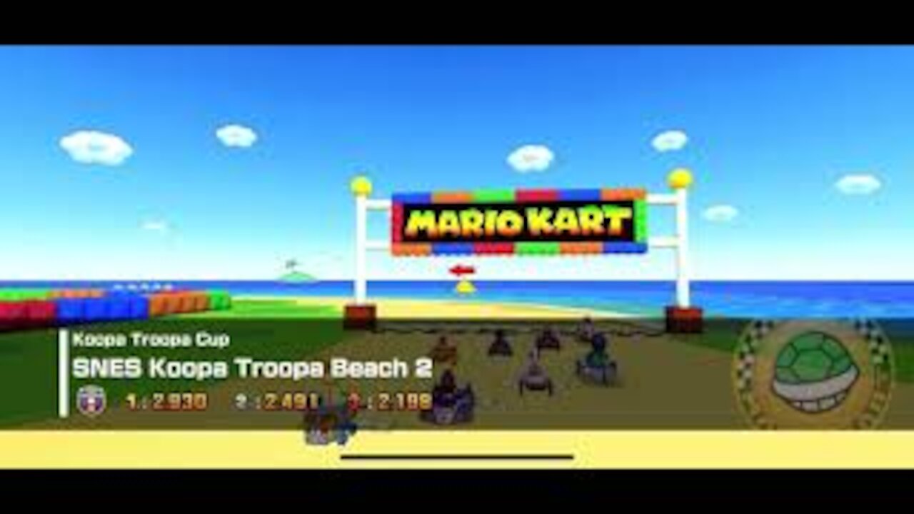 Mario Kart Tour - Penguin Luigi Gameplay (Berlin Pipe 2 High-end Opening Reward)