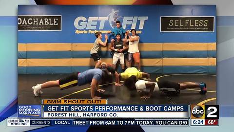 Good morning from Get Fit Sports Performance & Boot Camps