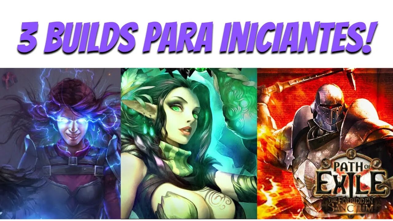 TOP 3 builds para iniciantes no Path of Exile #poe