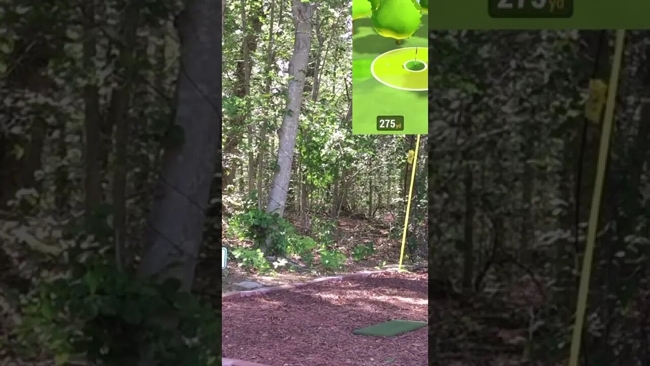 Hole 18 - Woodlake Park #Shorts #Golf #GarminR10 #SimGolf #YoutubeShorts