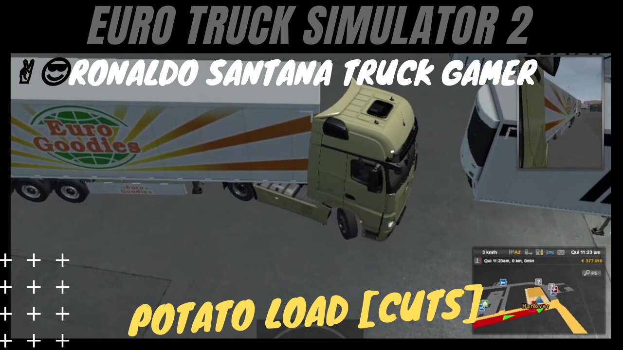 ✌️😎RONALDO SANTANA TRUCK GAMER🚚 POTATO load [cuts]