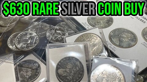 $630 Rare U.S. Type Coin Purchase Unboxing - Half Cents, Bust Halves, Better Morgans (12/6 8PM ET)