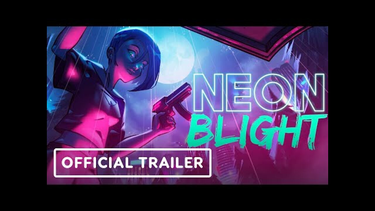 Neon Blight - Official Release Date Announcement Trailer | Summer of Gaming 2022