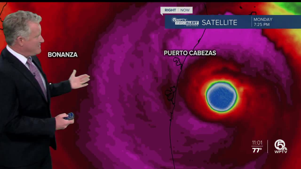 Category 4 Hurricane Iota makes landfall in Nicaragua