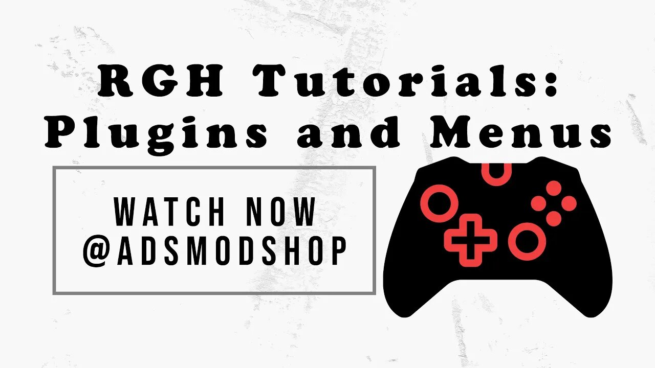 How to change Mod Menus or Plugins on your Xbox 360 RGH/Jtag