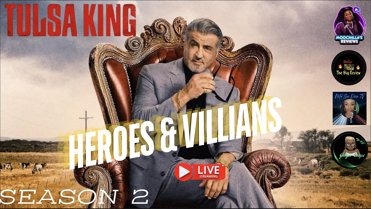 TULSA KING 204 HEROES & VILLAINS LIVE PANEL DISCUSSION