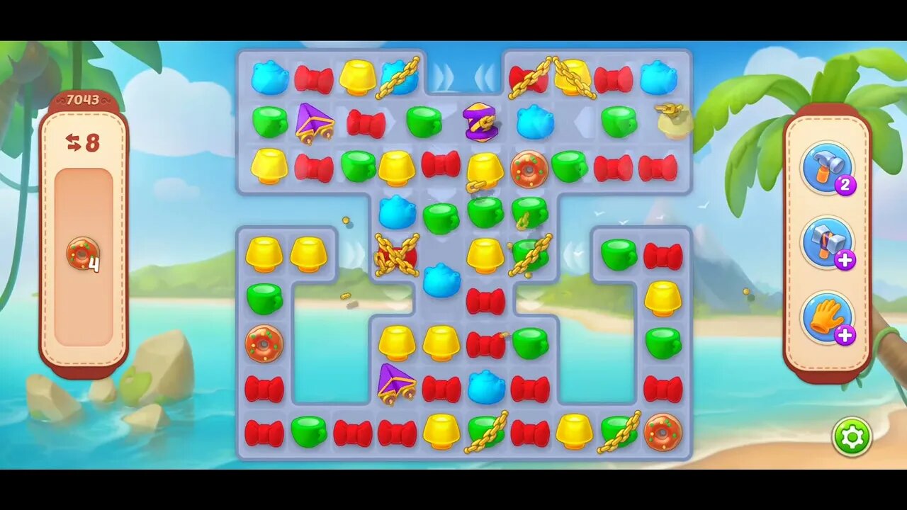 Playrix Homescapes Gameplay Walkthrough Level 7043