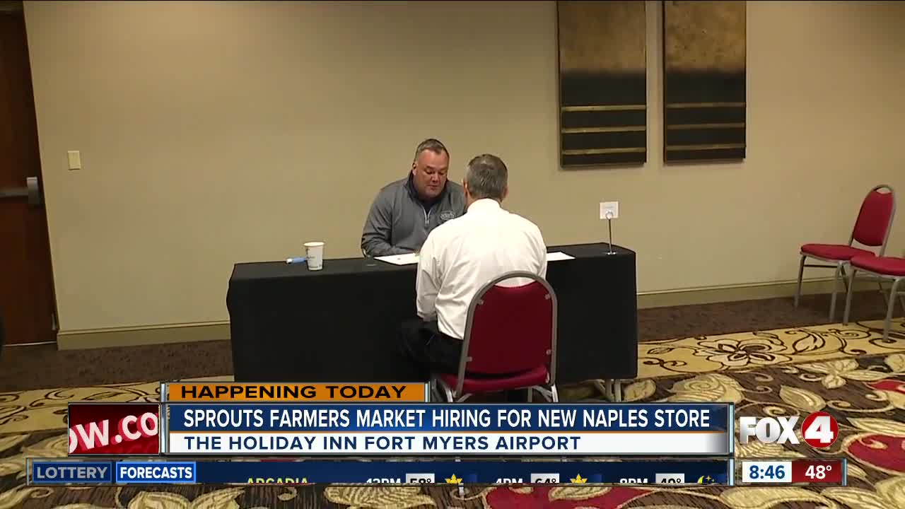 Sprouts Farmers Market to hire 150 people for new location in Naples