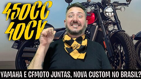 Yamaha e CFMOTO Juntas: Um Novo Horizonte para Motos Custom no Brasil?