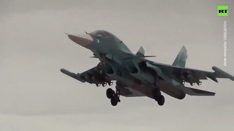 Su-34 destroys Ukraine&apos;s military infrastructure