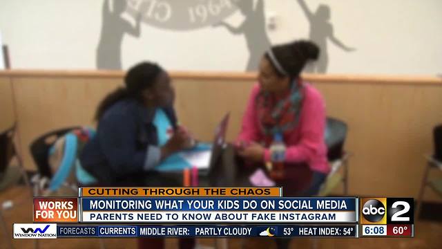 Finstagram: Monitoring what your kids do social media