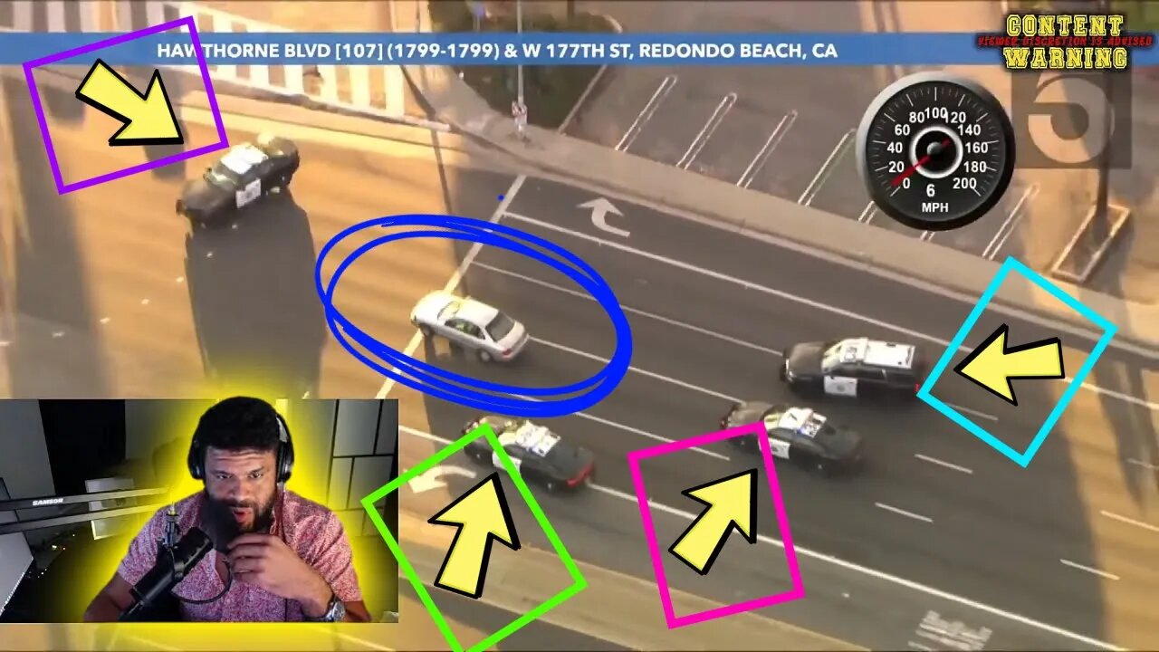 Dodging COPS Left and Right 0o WATCH LIVE CHASE California Police Pursuit!