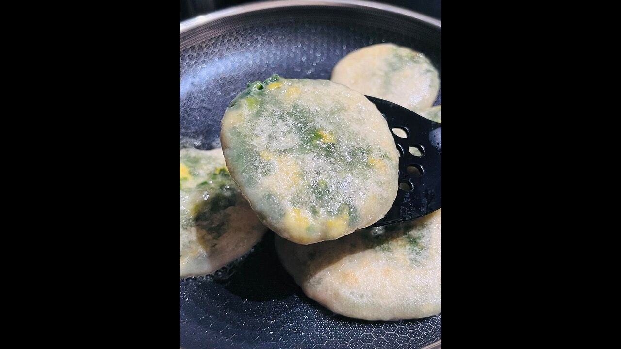 Chinese Chives and Egg Pancake