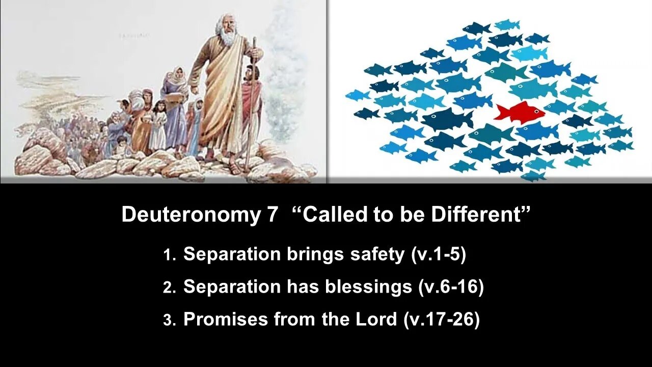 Deuteronomy 7 “Called to be Different” - Calvary Chapel Fergus Falls