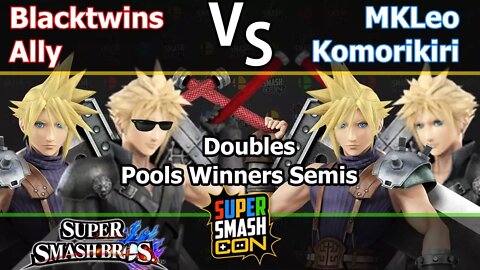 Blacktwins & C9|Ally vs. FOX MVG|MKLeo & 2GG|Komorikiri - Wii U Doubles Pools - SSC2017