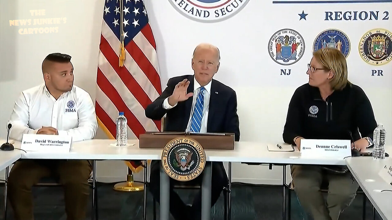 Biden: "And, uh, so, uh, you know, uh"... let's move the press out.