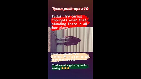 Tyson push ups daily