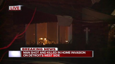 Police investigating deadly home invasion in Detroit