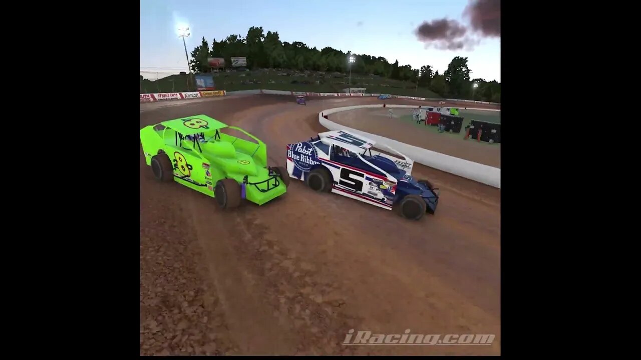 Wheel-to-Wheel Battle: iRacing Dirt 358 Modifieds Tear Up Lanier National Speedway!