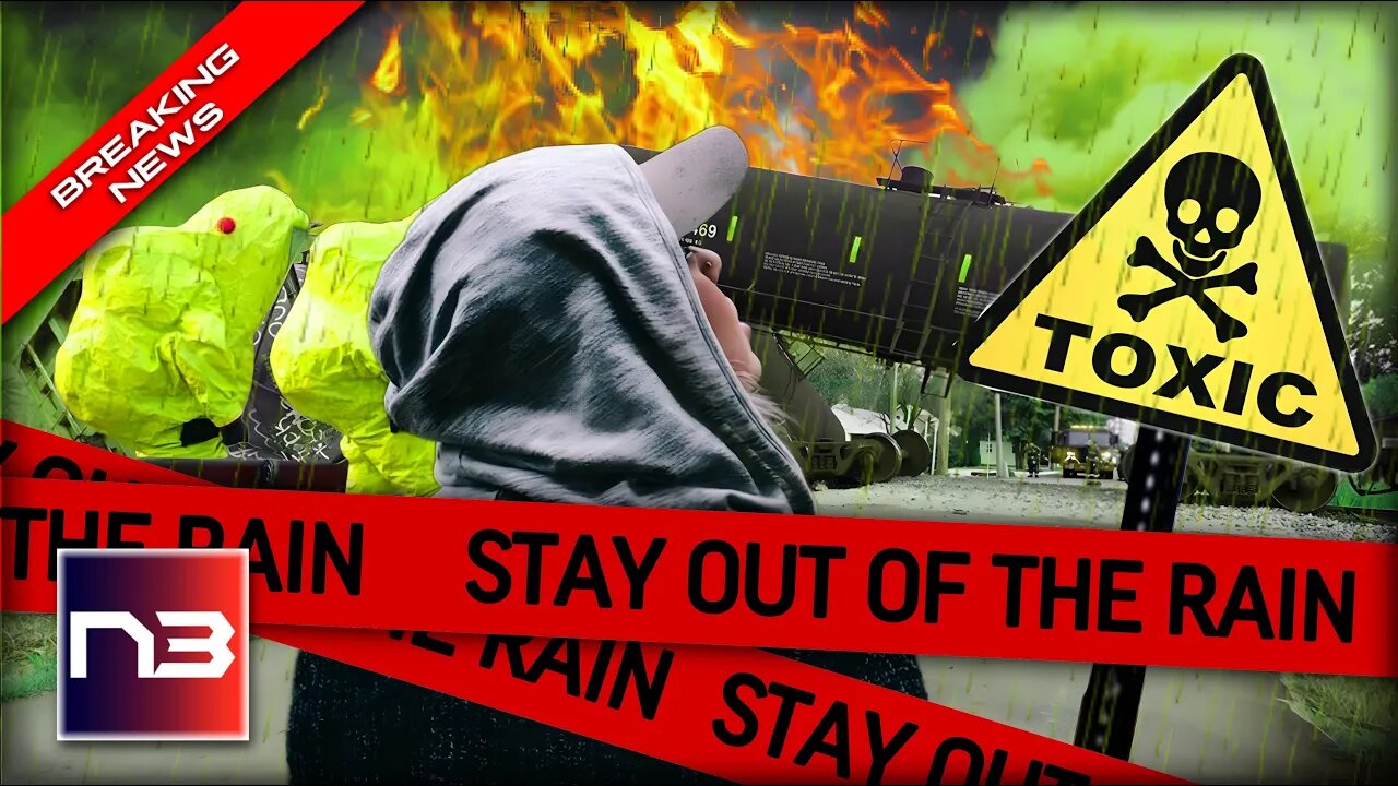 JUST IN: Woman Warns Of Brutal “Flesh-Eating Rain” After Ohio Train Wreck