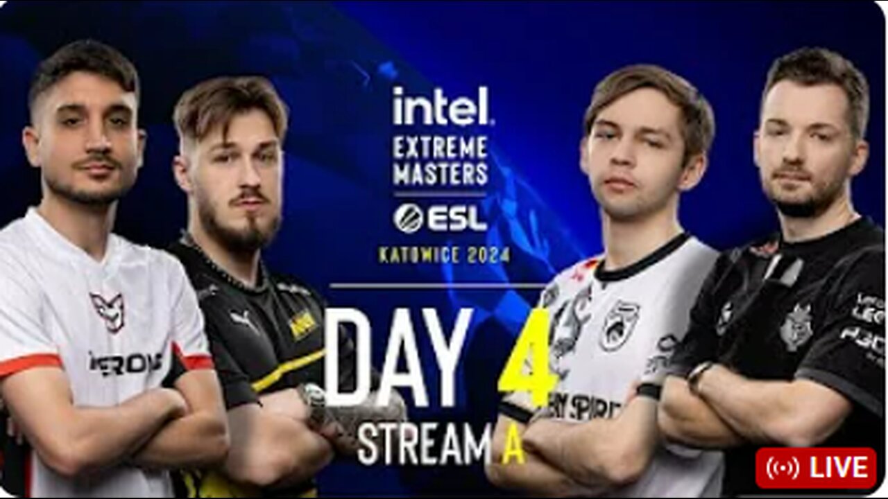 Natus Vincere vs. Team Spirit - IEM Katowice 2024 - Group A