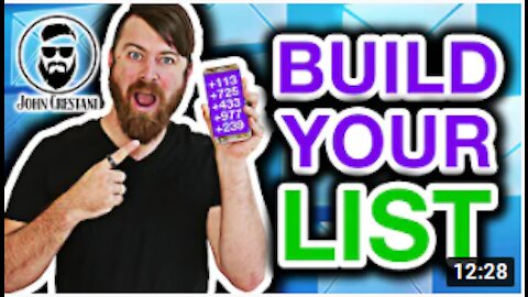 How To Build An Email List For Marketing In 10 Minutes