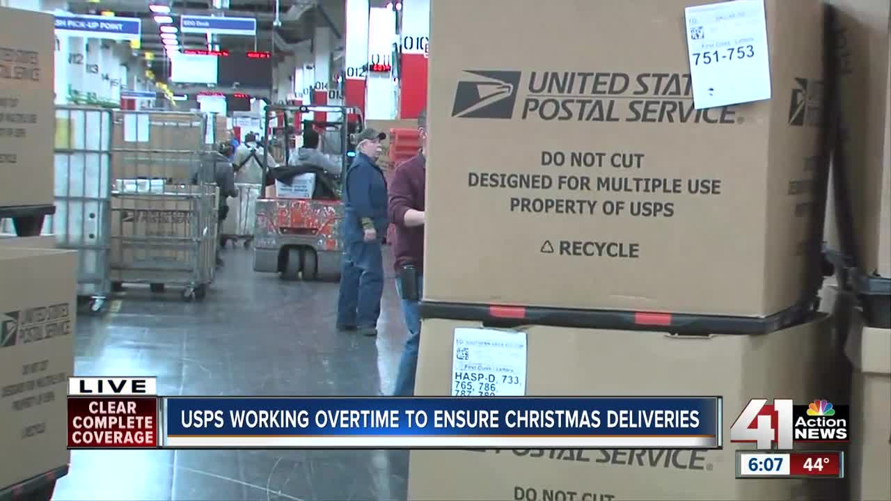 Postal Service in midst of busiest week of the year