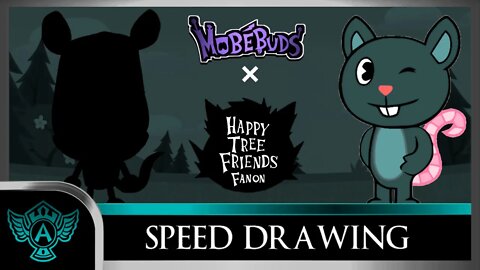 Speed Drawing: Happy Tree Friends Fanon - Winker | Mobebuds Style