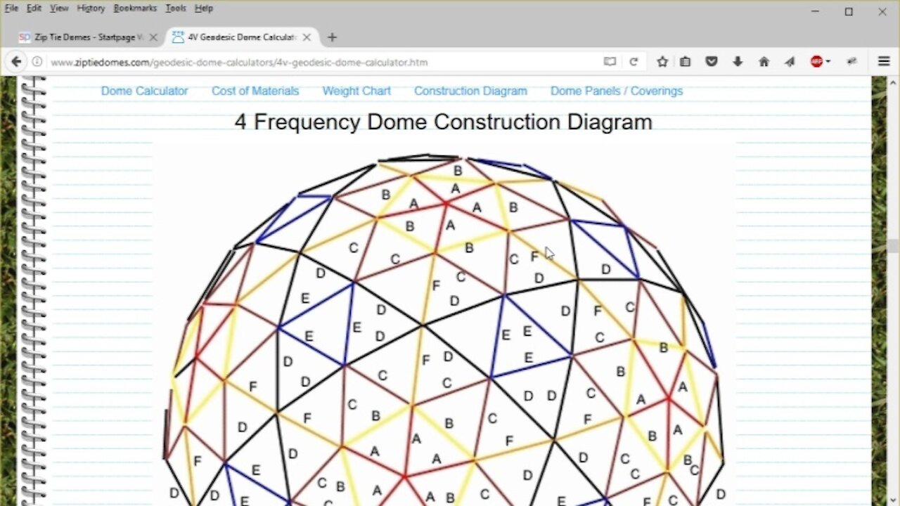 How to Use a Geodesic Dome Calculator - Part 5: Dome Coverings