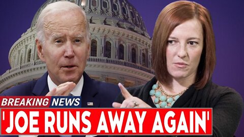 Biden turns to JERK after STUPIDLY runs away from Trumper reporter after 'fair lo.an' question