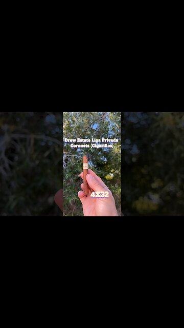 Quick Stick: Drew Estate Liga Privada T52 Coronets (Cigarillos) #shorts #liga #drewestate