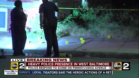 Double shooting in West Baltimore