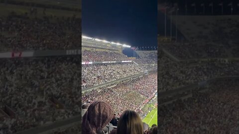 BTHOLSU Yell | Aggies Defeat 5th Ranked LSU at Kyle Field