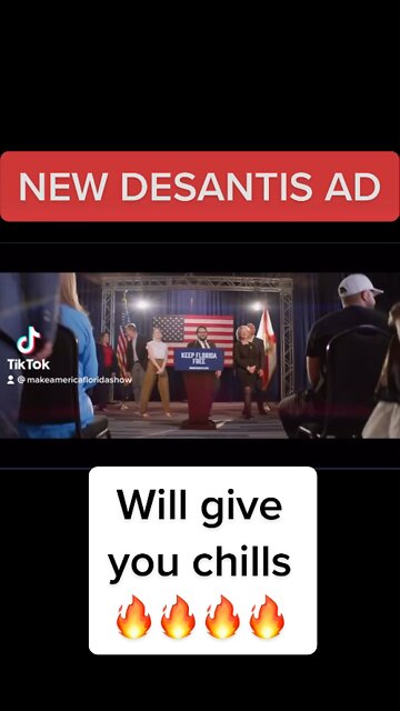 New DeSantis ad will give you chills 🔥 Trump | Bongino | Biden | Bannon | Tucker