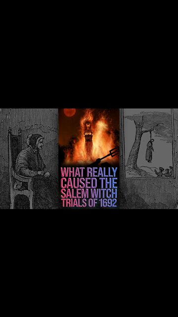 What Really Caused the Salem Witch Trials? 🔥 #shorts