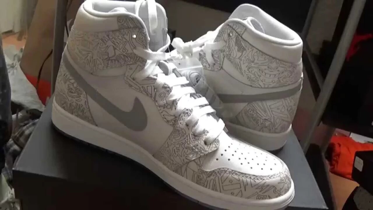 UNBOXING/Review Nike "Air Jordan 1 Retro High OG Laser" 30TH. ANNIVERSARY & RETRO 3LAB!