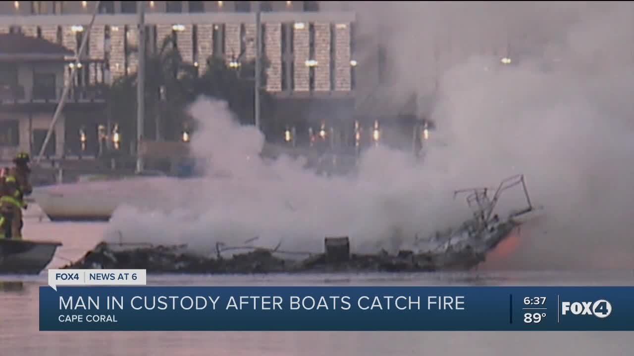 Early morning boat fire investigated as arson