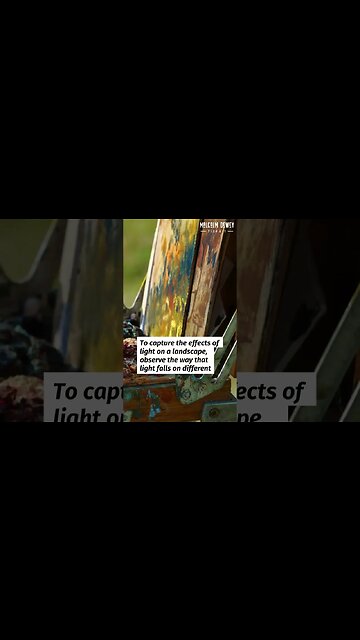 NEW Impressionist Painting Techniques Series: Video 1 now available!