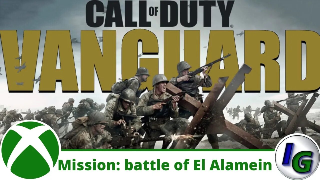 Call of Duty: Vanguard (The Yarn + The Battle of El Alamein) Campaign Mission on Xbox