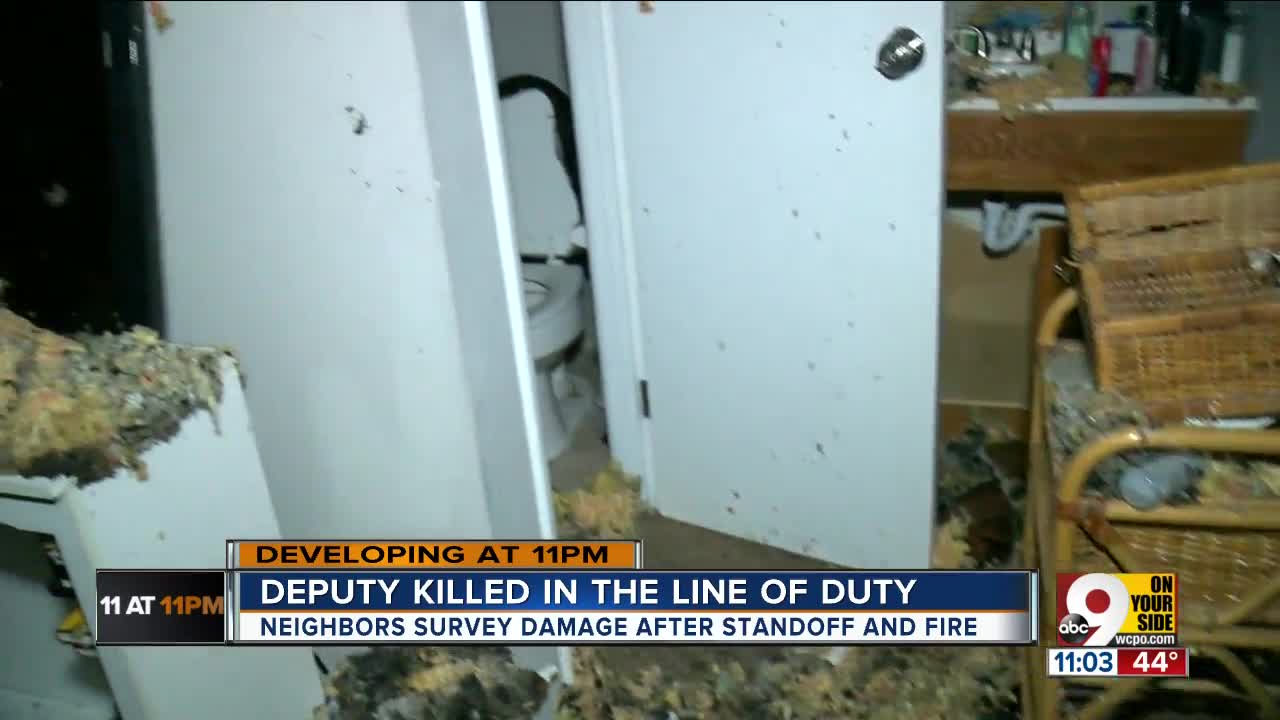 Neighbors of Winn Wade left homeless after fire